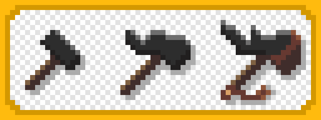 Marteau Rhino pixelart